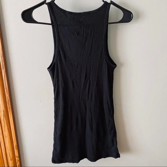 Victoria’s Secret cotton black tank top - Picture 4 of 6